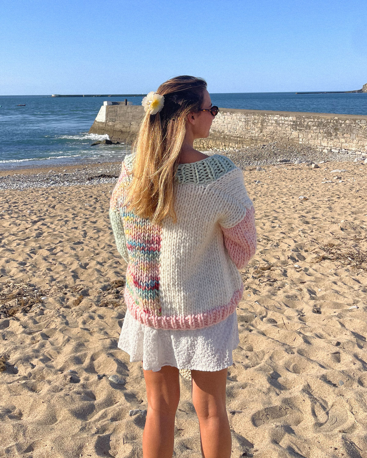 Oil Cardigan Kit - Yummy Yarn Version