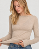 Super soft Boat Neck Shirt with Cashmere (Coming Soon)