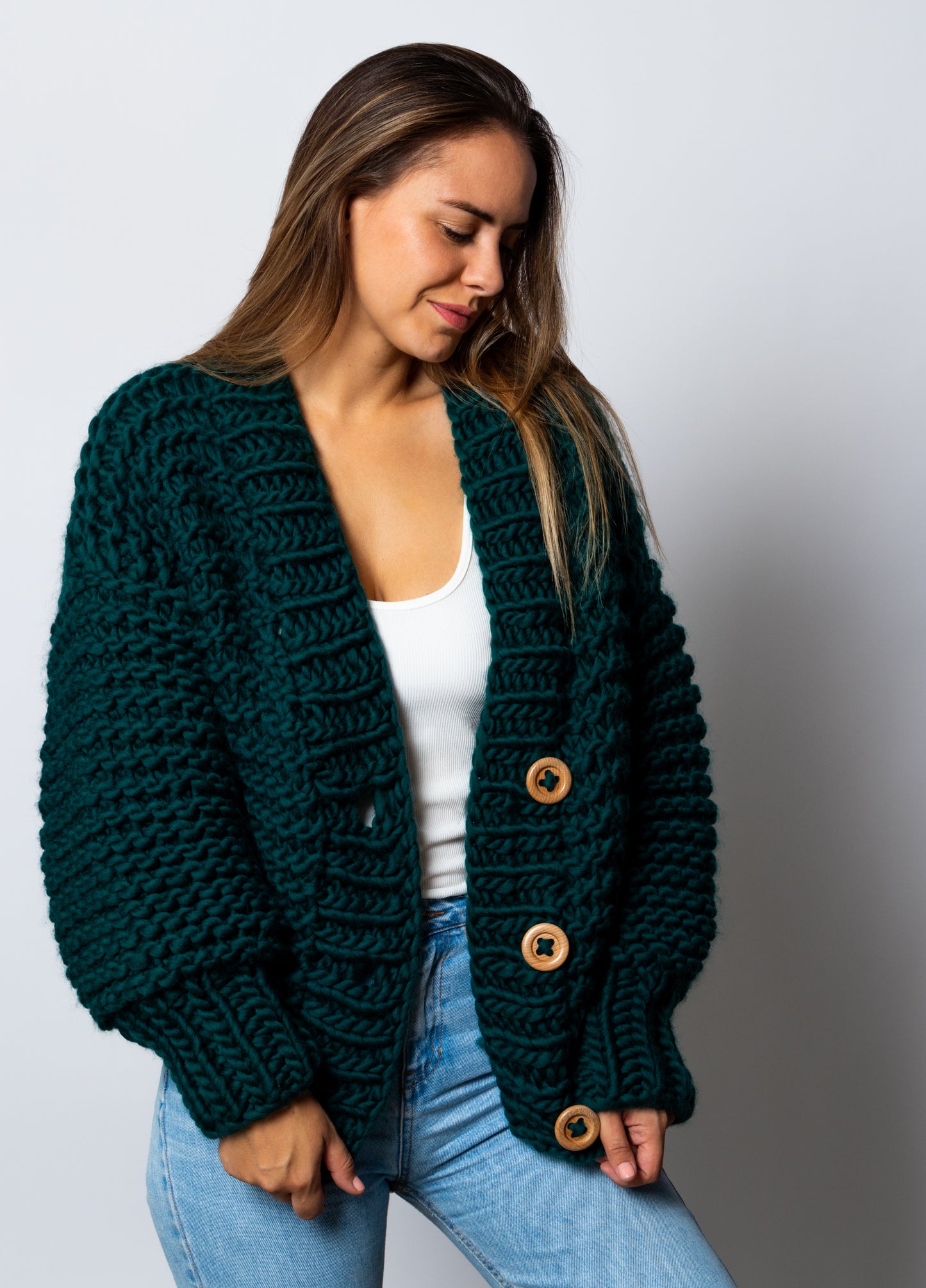Avocado Cardigan Kit - Premium Version