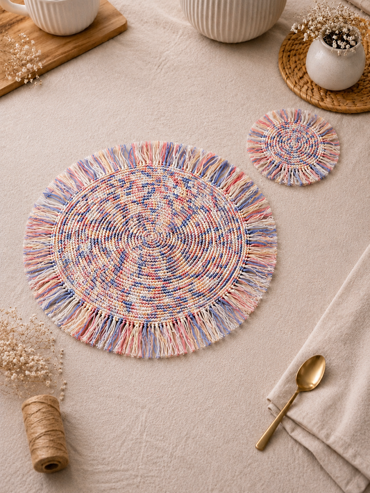 Thasos Placemat and Coaster Set Kit