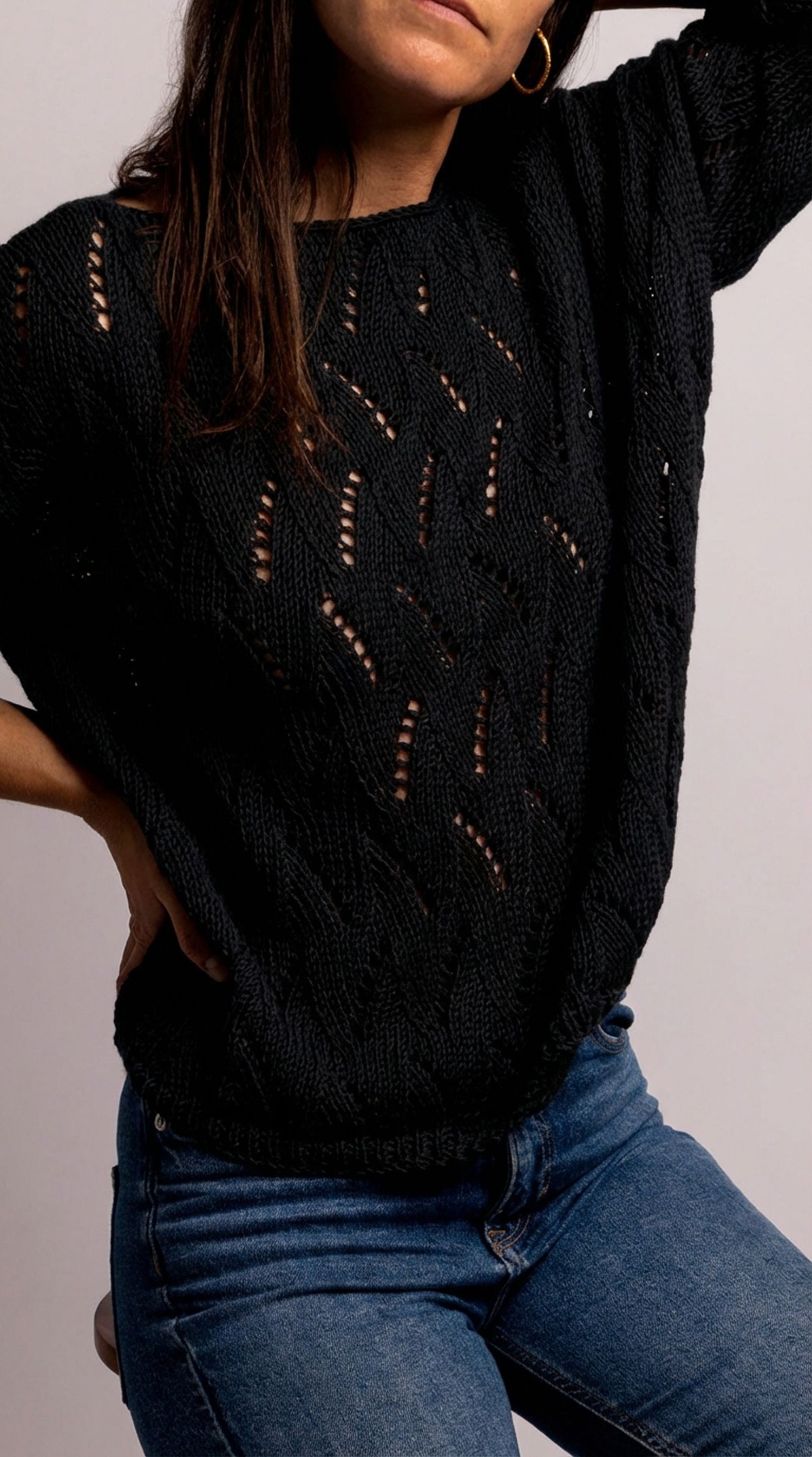 Summer Nights Sweater x @theknitstitch Kit