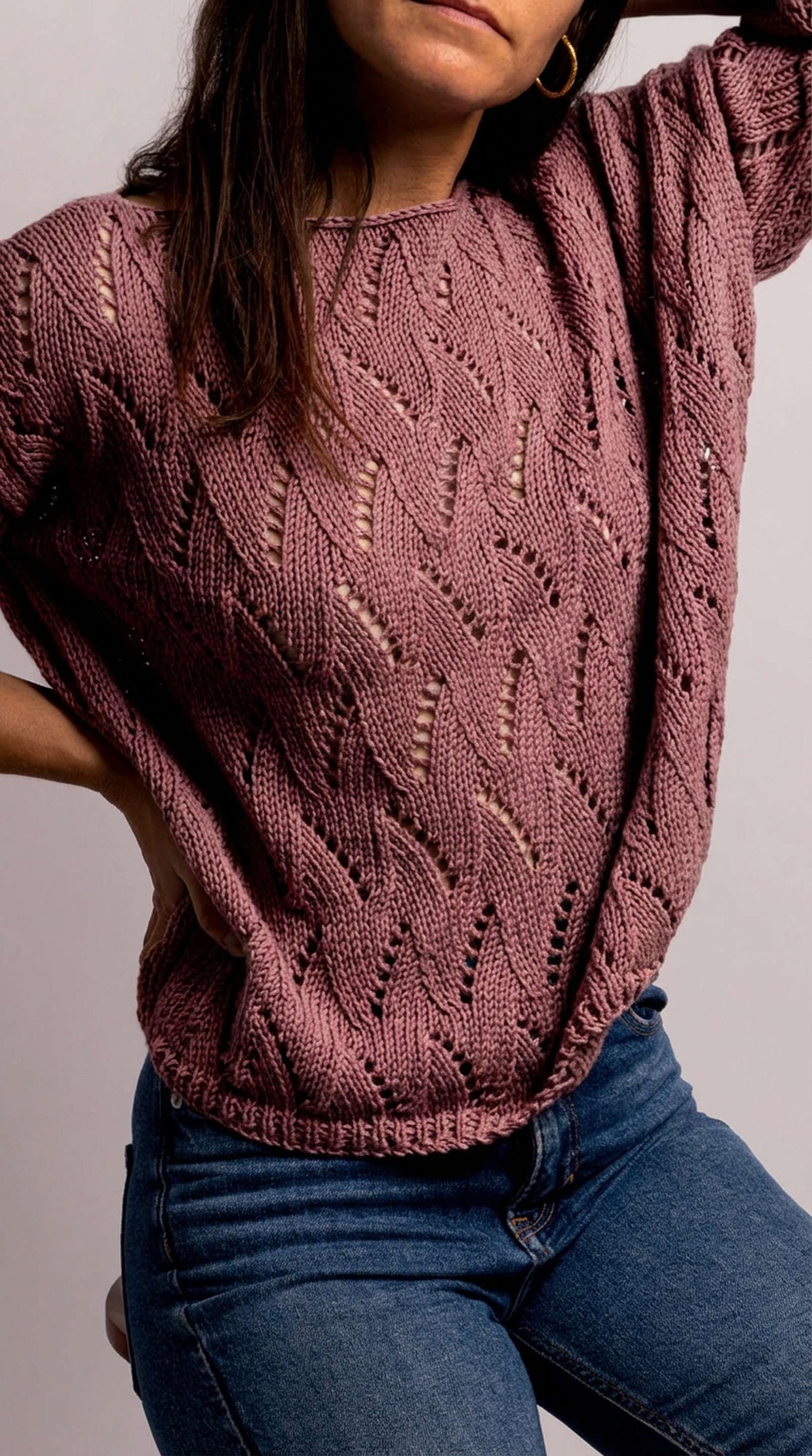Summer Nights Sweater x @theknitstitch Kit