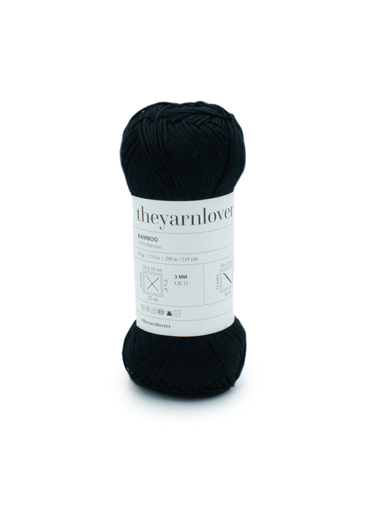 Bamboo Black - Yarn Lovers