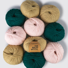 10 Pack of Meriwool Yarn Balls
