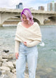 Easy Eyelet Sweater Scarf x @knitatude Kit - Monthly Deal