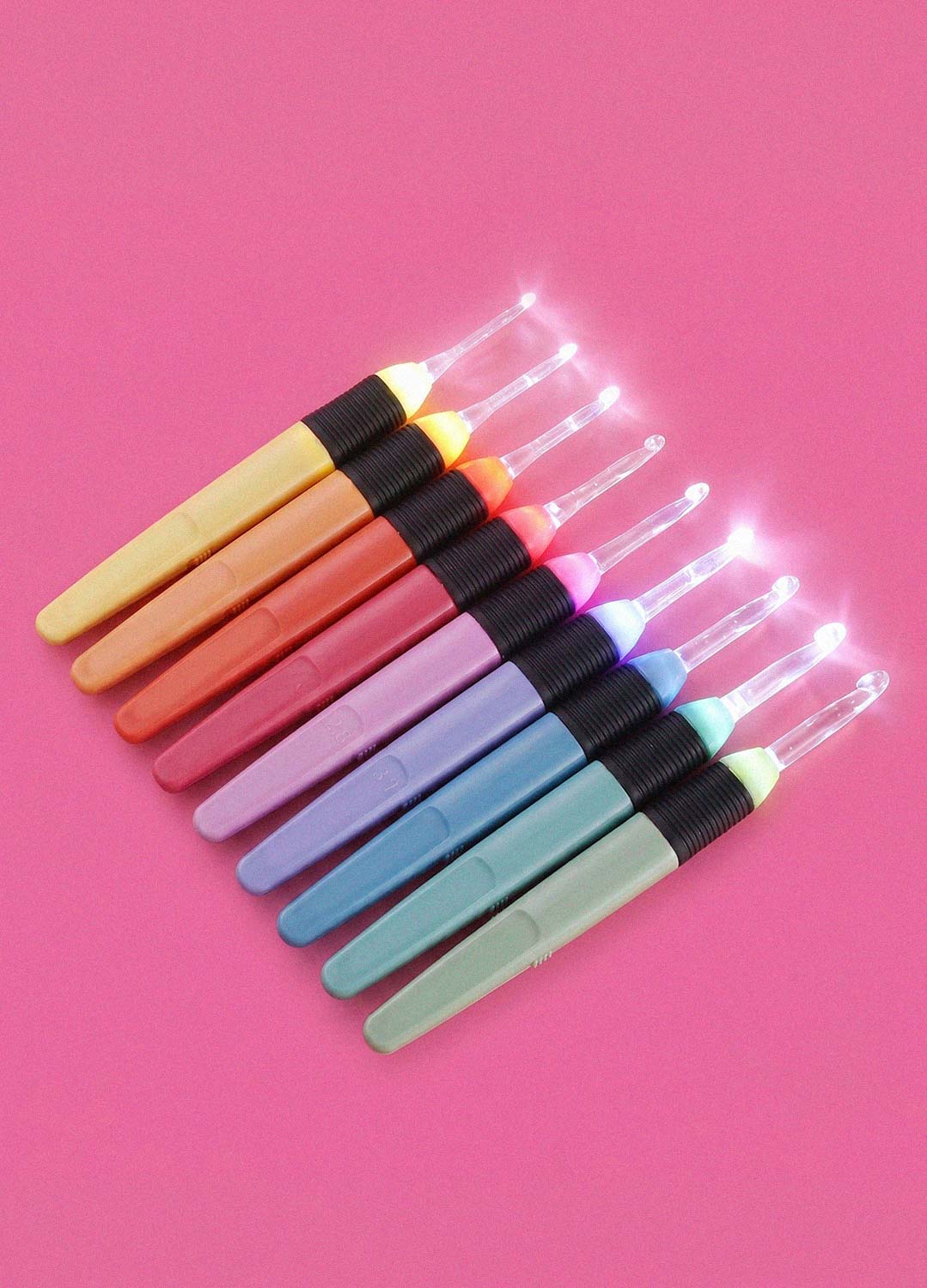 Light-Up Crochet Hooks