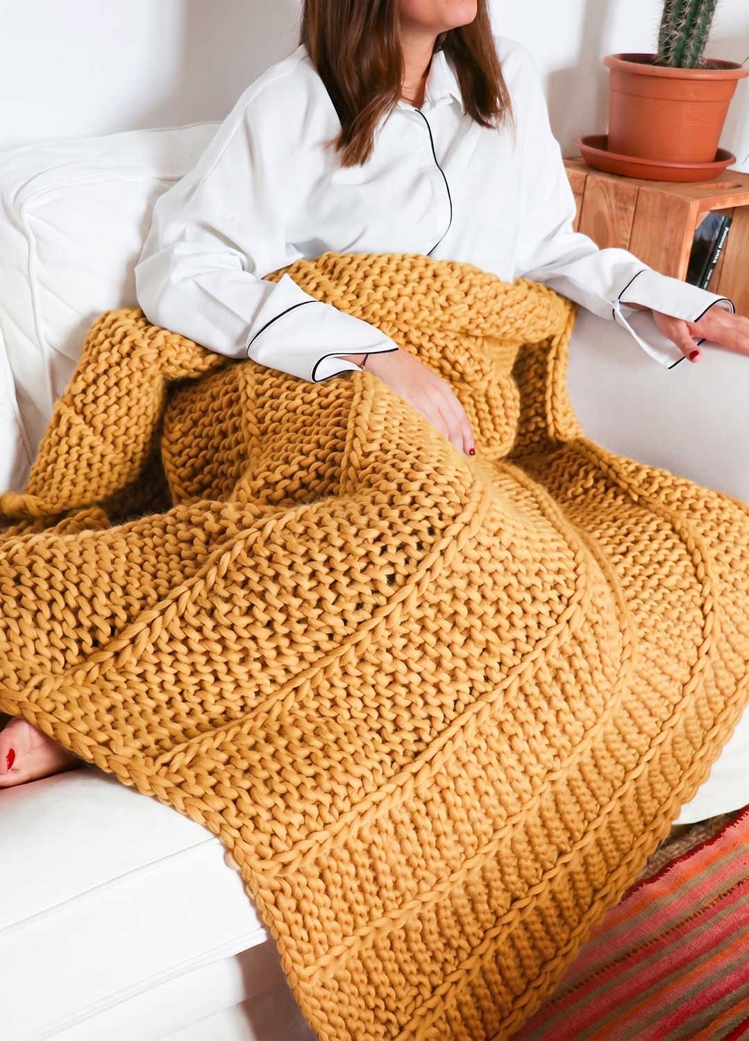 Medea Blanket Kit - Yummy Yarn Version