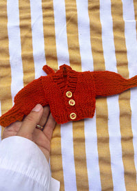 Micro Tupelo Cardigan Charm