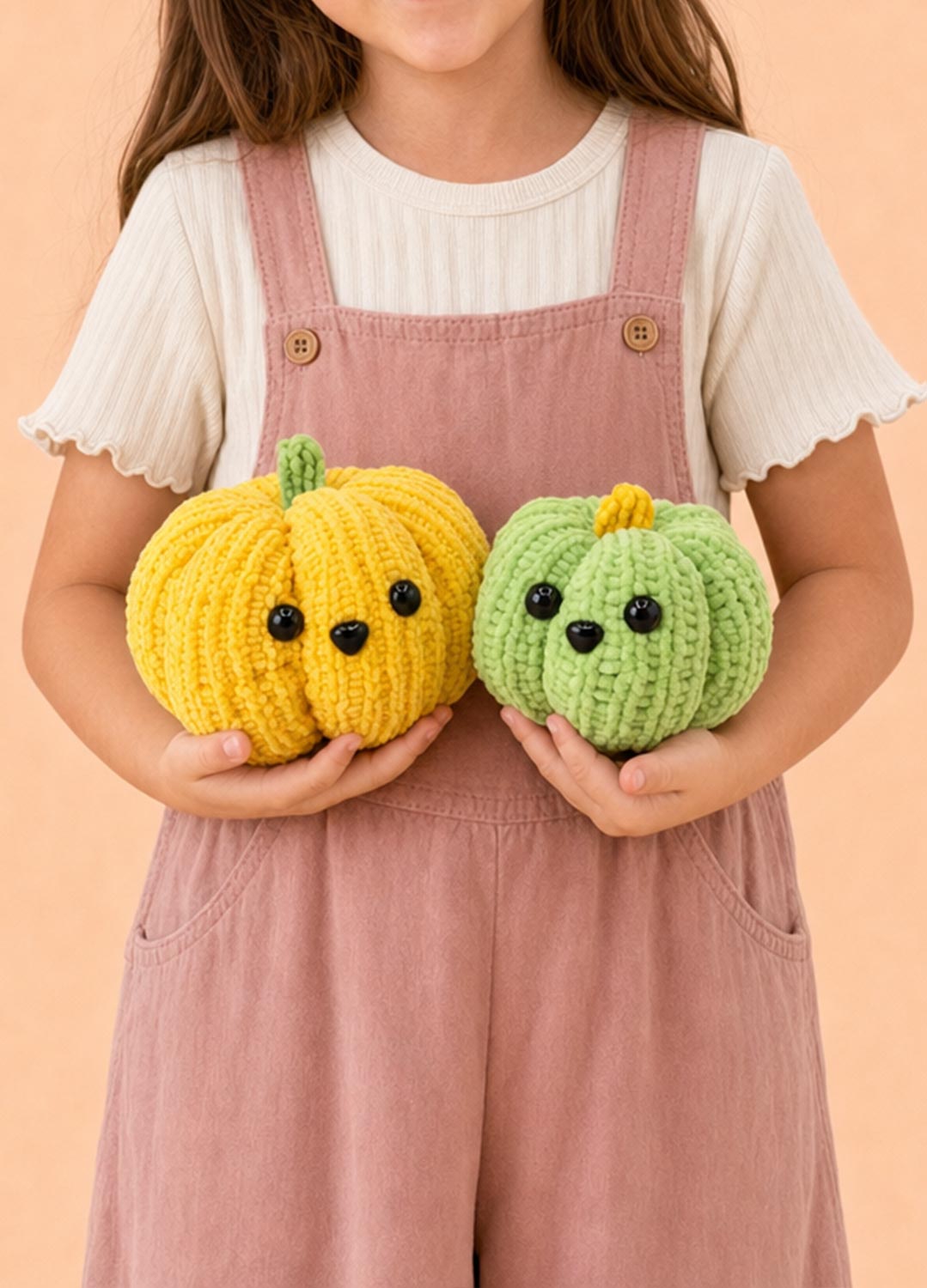 The Knitty Pumpkins - Easy Knitted Pumpkins Kit