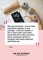 The Rainbow Skirt & Sweater Set Kit x @paula.on.knits - Yummy Yarn Version
