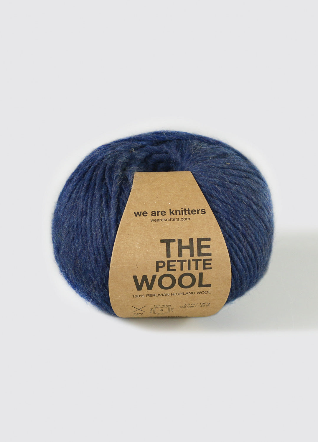 Petite Wool Spotted Blue