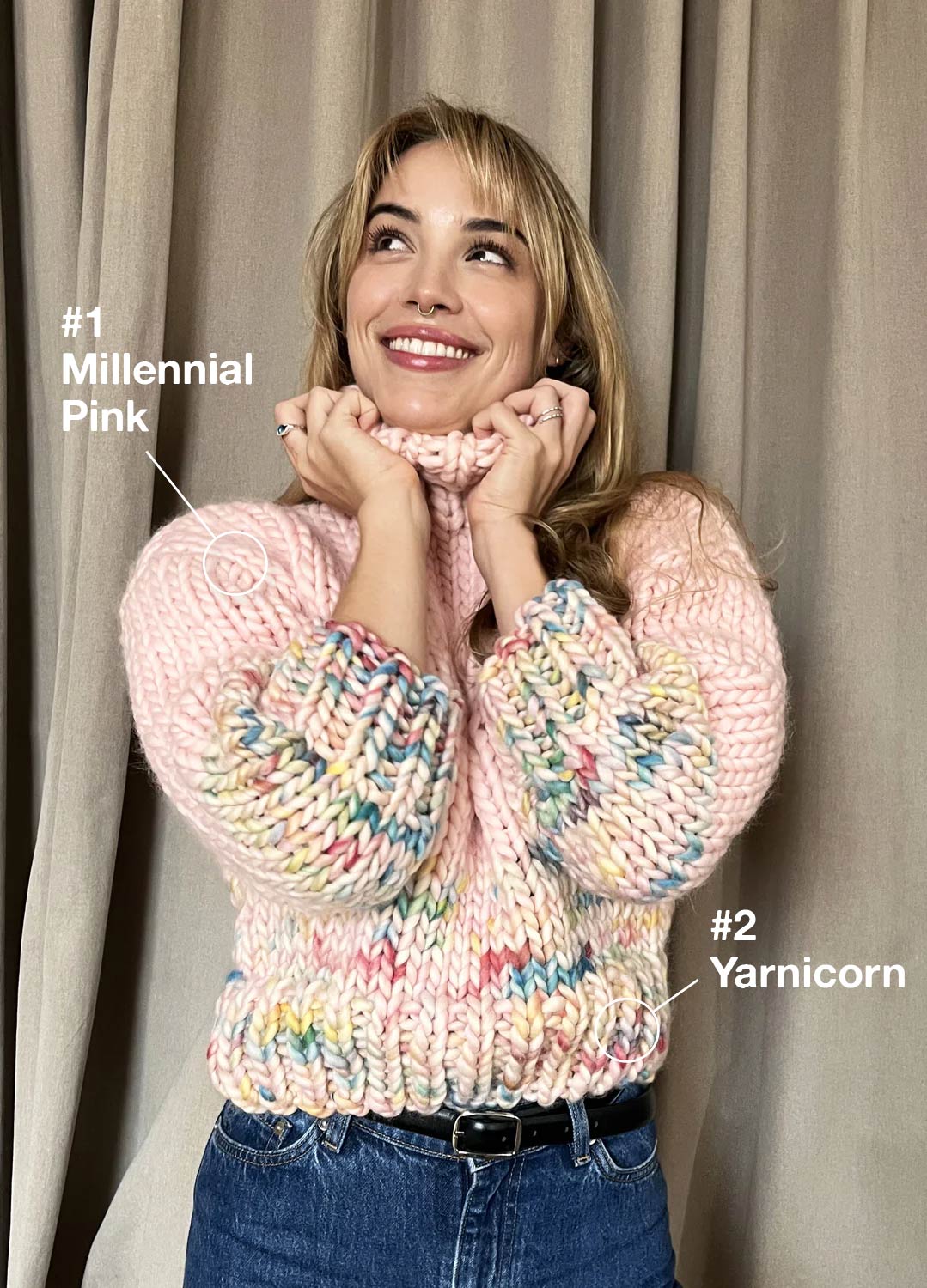 Sprinkle Lime Sweater Kit