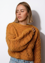 Ginkgo Sweater Kit - Yummy Yarn Fine Version