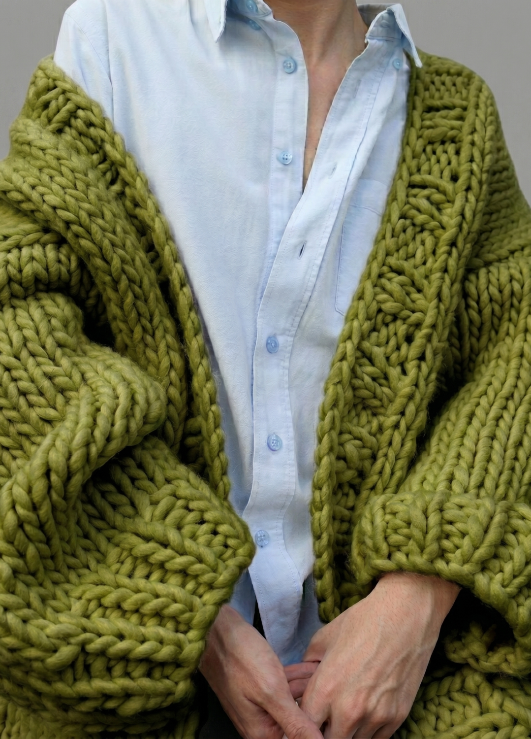 Simone Cardigan Kit - Yummy Yarn Version