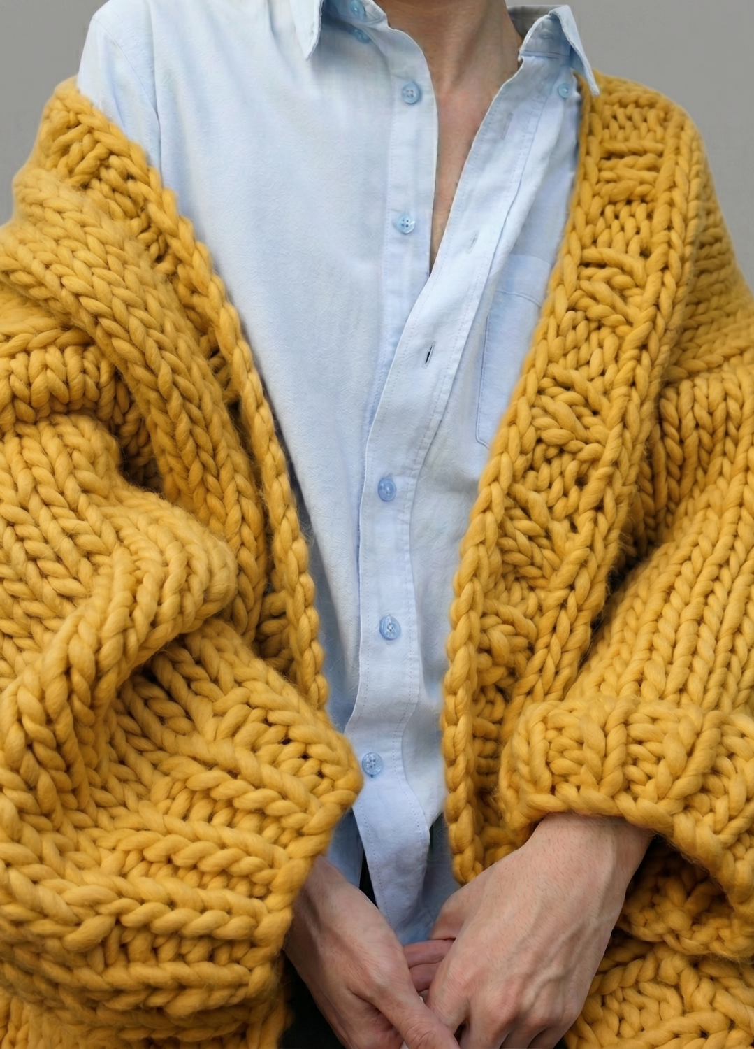 Simone Cardigan Kit - Yummy Yarn Version